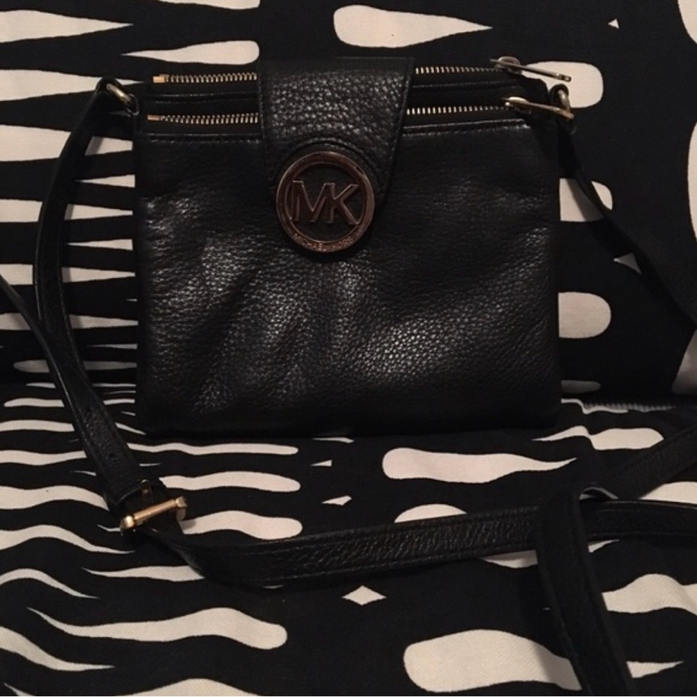 Black Leather Satchel